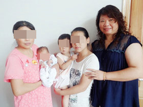 喻宝珍主任与华山妈妈侯爱英