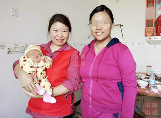 南昌华山医院医护人员与华山妈妈